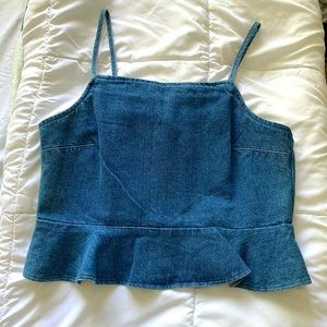 American Eagle Denim Top